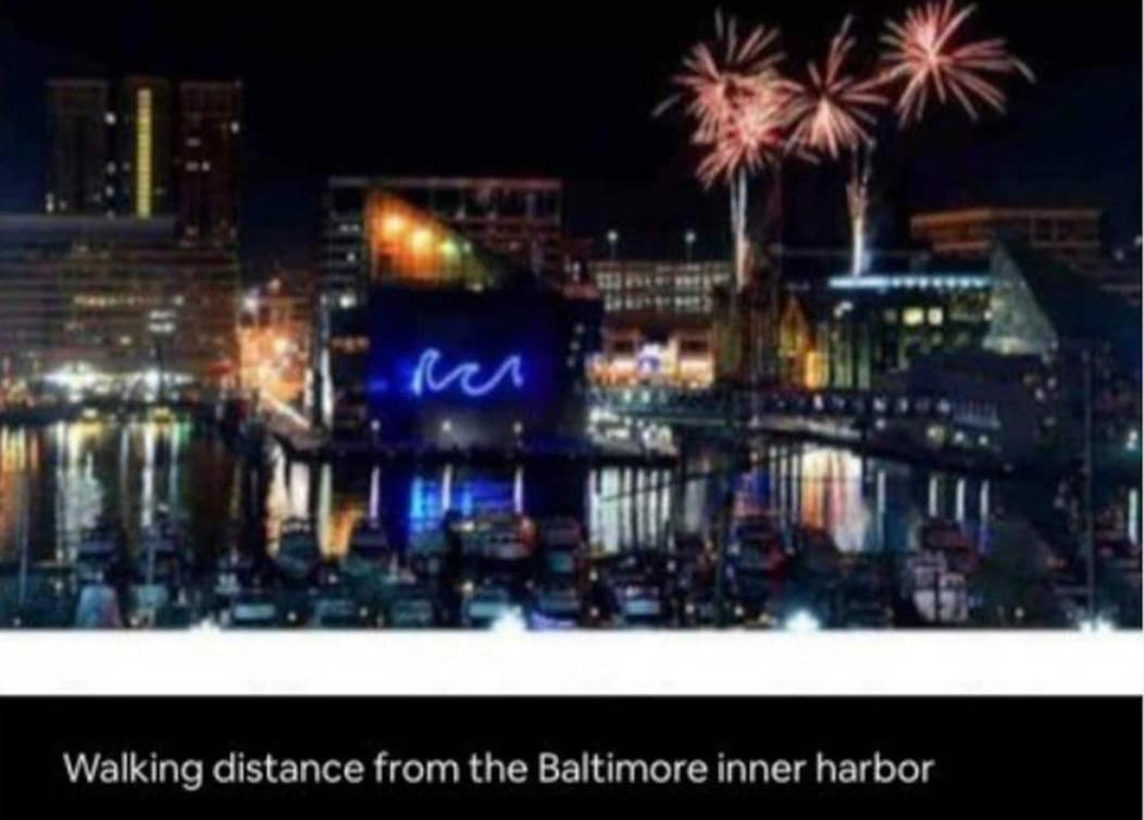 Ferienwohnung Lux House Of Champagne 2Br 2Ba Free Parking & Wifi Baltimore Exterior foto